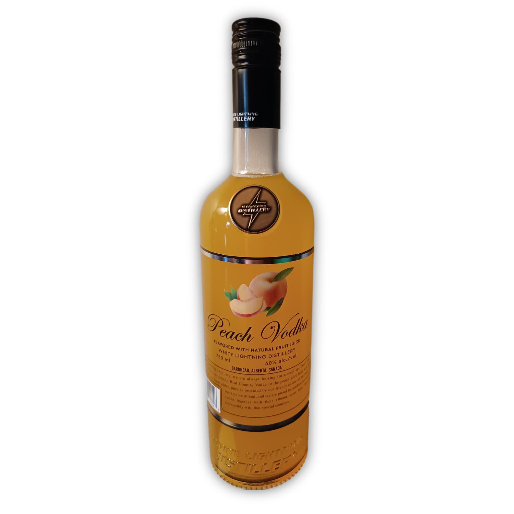 White Lightning Distillery premium small-batch spirits bottle