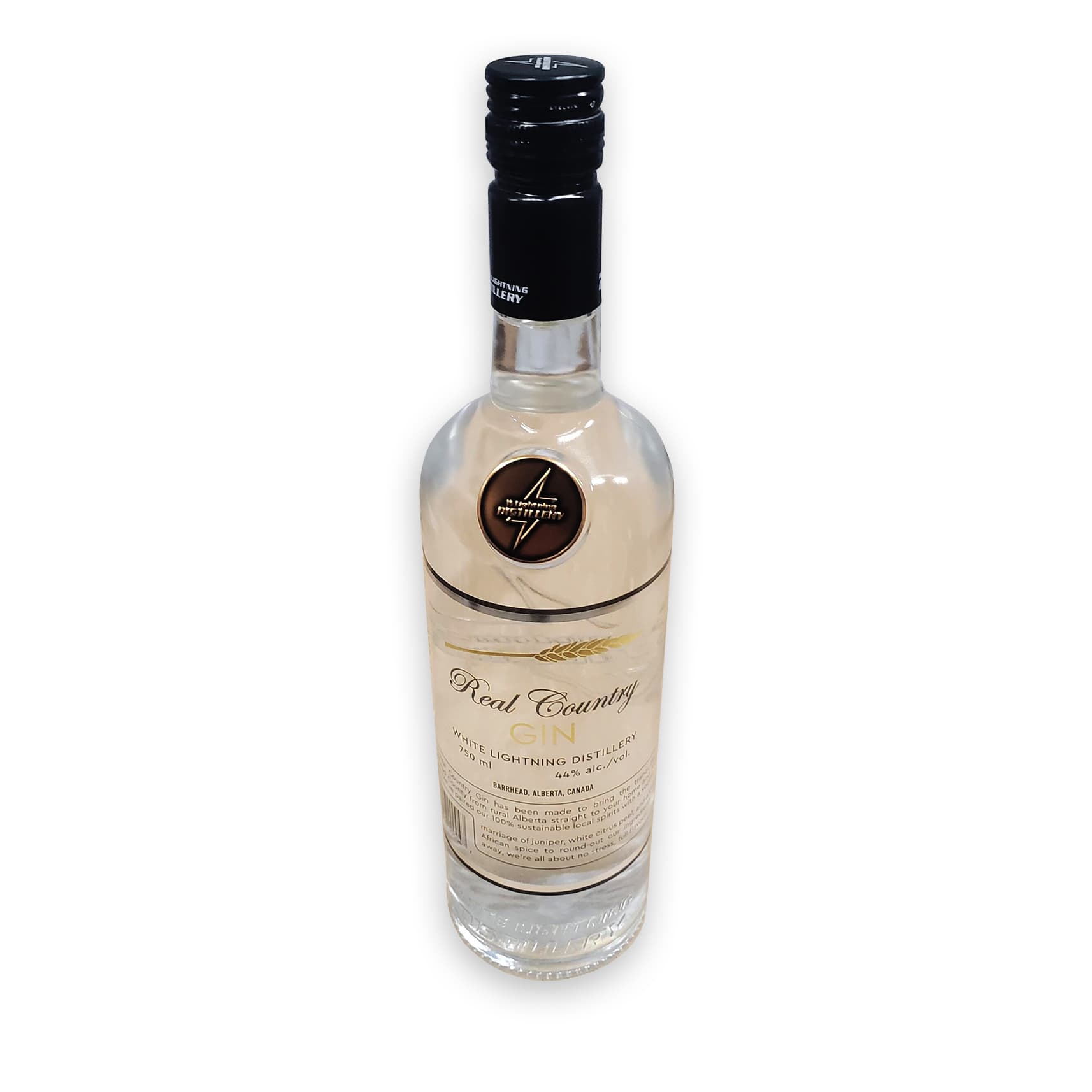White Lightning Distillery premium small-batch spirits bottle